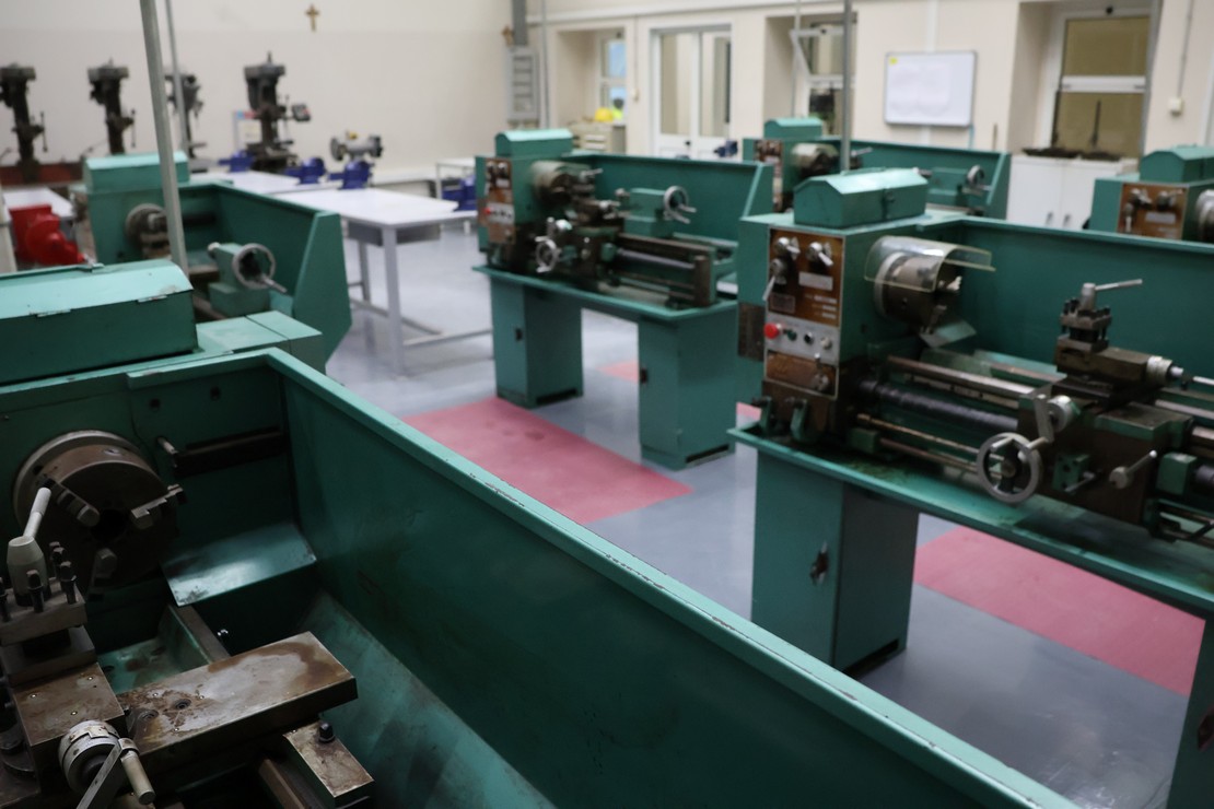Vocational training programs workshop at Don Bosco Technique